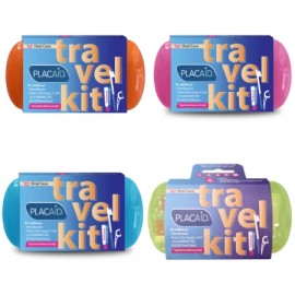 PlacAid Travel Πακετο Οδοντόβουρτσα 1τμχ & Forhans Οδοντόκρεμα 12,5ml & Flosser Οδοντικό Νήμα 1τμχ(διάφορα χρώματα)