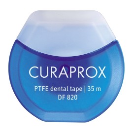Curaprox DF 820 PTFE Dental Tape Μεσοδόντια Οδοντική Ταινία 35m [73382000]