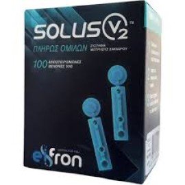 Solus V2 Lancets Αποστειρωμένες Βελόνες 30G για Μέτρηση Σακχάρου 100τμχ