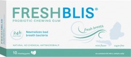 Freshblis Προβιοτικά σε Μορφή Τσίχλας 10τμχ