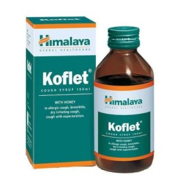 Himalaya Koflet Syrup Φυτικό Σιρόπι για τον Ξηρό και Παραγωγικό Βήχα 100ml