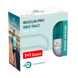 Bioclin Promo Pro Deo Talc Roll-On Αποσμητικό 48h 2x50ml