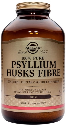Solgar Psyllium Husks Fibre Σκόνη Συμπλήρωμα Για Το Εντερικό Σύστημα 280gr