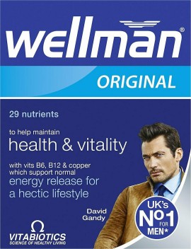 Vitabiotics Wellman Original, Πολυβιταμίνη Ειδικά Σχεδιασμένη για Άνδρες 30tabs