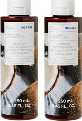 Korres Promo Coconut Water Αφρόλουτρο σε Gel Καρύδα (2x250ml) 500ml