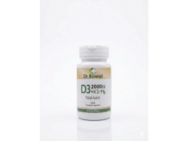 Dr.Bowel D3 2000IU+K2+MG 45Vegan Caps