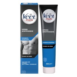 Veet for Men Κρέμα Αποτρίχωσης για Άνδρες για Ευαίσθητη Επιδερμίδα, 200ml