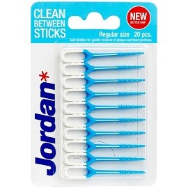 Jordan Clean Between Brushes Fine Size, Μεσοδόντια Βουρτσάκια, 20 Τεμάχια