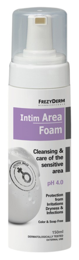 Frezyderm Intim Area Αφρός Καθαρισμού Για Την Ευαίσθητη Περιοχή 150ml