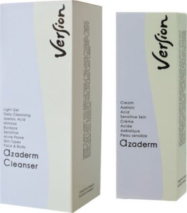 Version Promo Set Θεραπεία Ακμής Azaderm Cleanser 200ml & ΔΩΡΟ Azaderm Cream 30ml