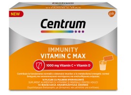 Centrum Immunity Vitamin C Max 1000mg 14 φακελίσκοι