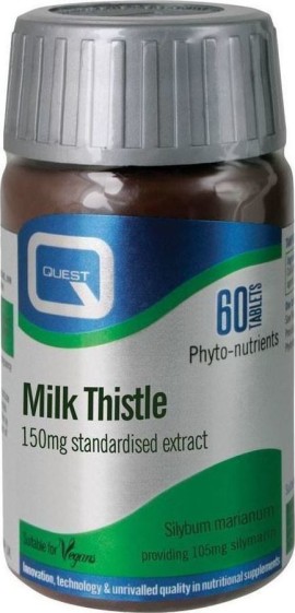 Quest Milk Thistle 150mg 60 ταμπλέτες