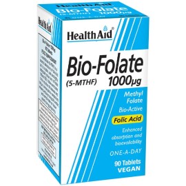 Health Aid Bio-Folate 1000mg 90tabs