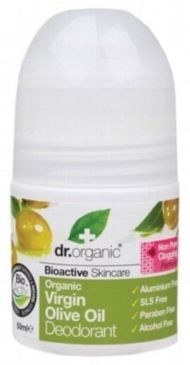 Dr. Organic Virgin Olive Oil Deodorant, 50 ml