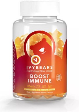 IvyBears Boost Immune Συμπλήρωμα για την Ενίσχυση του Ανοσοποιητικού 60 ζελεδάκια