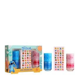 Air Val Stitch Nail Polish Duo 7ml & Stickers