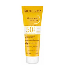 Bioderma Photoderm Lait Ultra Αδιάβροχη Αντηλιακή Κρέμα Προσώπου και Σώματος SPF50 200ml