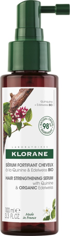 Klorane Quinine Ορός Κατά Της Προοδευτικής Και Αντιδραστικής Τριχόπτωσης Με Κινίνη & Εντελβάις 100ml