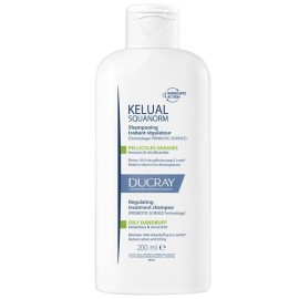 Ducray Kelual Squanorm Oily Dandruff Ρυθμιστικό Σαμπουάν Θεραπείας για Λιπαρή Πιτυρίδα 200ml
