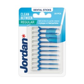 Jordan Clean Between Brushes Fine Size, Μεσοδόντια Βουρτσάκια, 20 Τεμάχια