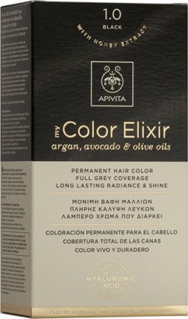 Apivita My Color Elixir Βαφή Μαλλιών 1.0 Φυσικό Μαύρο