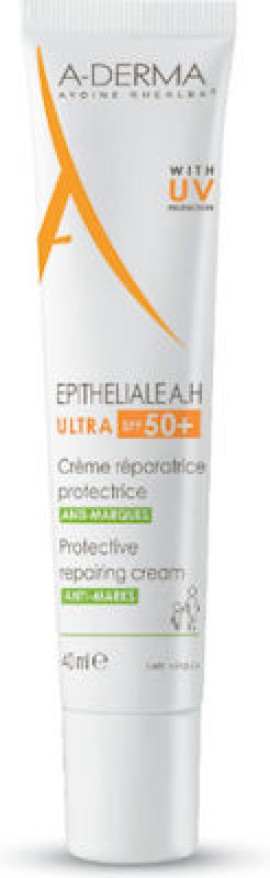 A-Derma Epitheliale A.H Ulta SPF50+ Κρέμα Ανάπλασης με Υαλουρονικό Οξύ 40ml