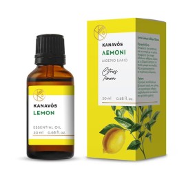 Kanavos Essential Oil Lemon Αιθέριο Έλαιο Λεμόνι 20ml
