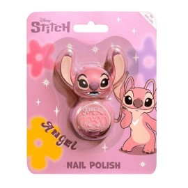 Air-Val Disney Stitch Angel Nail Polish with 3D Cap Light Pink 8ml