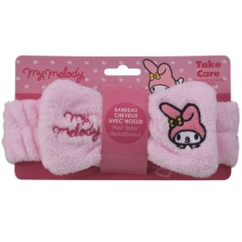 Take Care Hello Kitty My Melody Κορδέλα Μαλλιών για Μακιγιάζ & Περιποίηση Ροζ 1τεμ