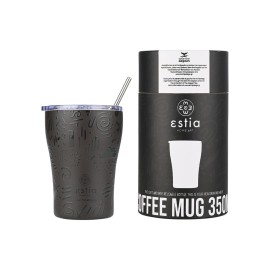Estia  Ανοξείδωτος Θερμός Save The Aegean 350ml Noir Echo 01-22891