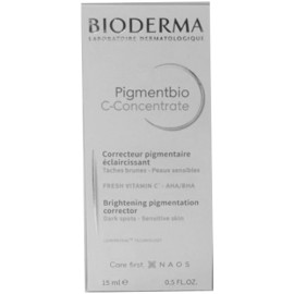 Bioderma Pigmentbio C-Concentrate Serum Για Την Μείωση Καφέ Κηλίδων, Απολέπιση, Πρόληψη Γήρανσης - 15ml