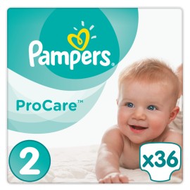 Pampers Procare Premium Protection Μέγεθος 2 [3-6 kg] 36 Πάνες