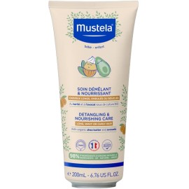 Mustela Detangling & Nourishing Care Παιδική Κρέμα Μαλλιών για Μακριά, Κυματιστά ή Σγουρά Μαλλιά 200ml