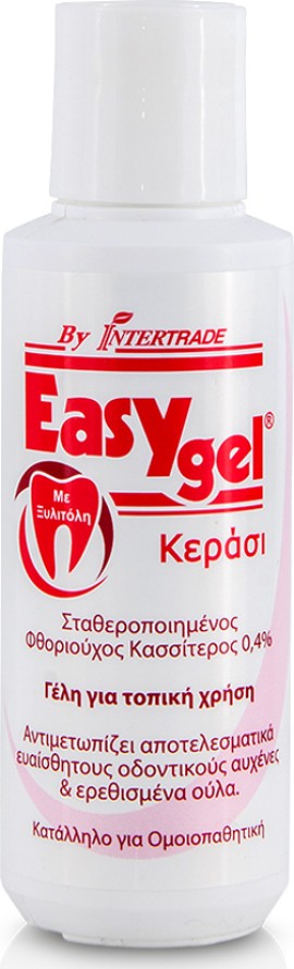 Easy Gel Cherry Στοματική Γέλη με γεύση Κεράσι, 120 gr