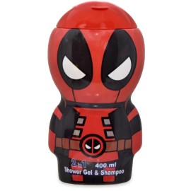 Air-Val International Deadpool 2-in-1 Shower Gel and Shampoo 400ml
