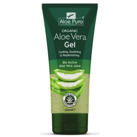 Optima Organic Aloe Vera Gel Οργανικό Βιοενεργό Τζελ Αλόης 200 ml
