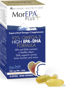 Minami MorEPA Plus+ 30 μαλακές κάψουλες Πορτοκάλι