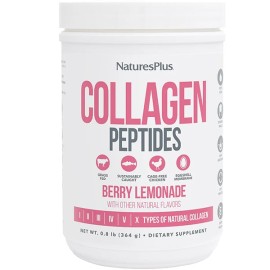 Natures Plus Collagen Peptides Berry Lemonade 364g