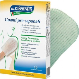 Dr. Ciccarelli Guanti Pre-saponati - Γάντια Καθαρισμού Προσαπουνισμένα, 10τμχ