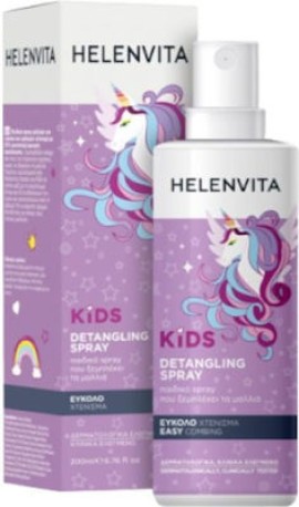 Helenvita Kids Detangling Unicorn Παιδικό Spray για το Ξεμπέρδεμα των Μαλλιών 200ml