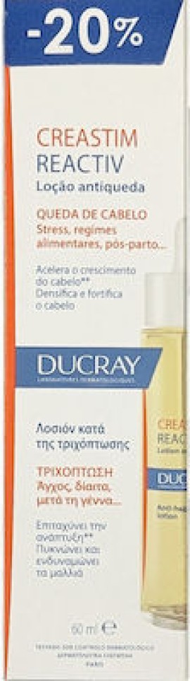 Ducray Creastim Reactiv Lotion Αγωγή Κατά της Τριχόπτωσης 60ml