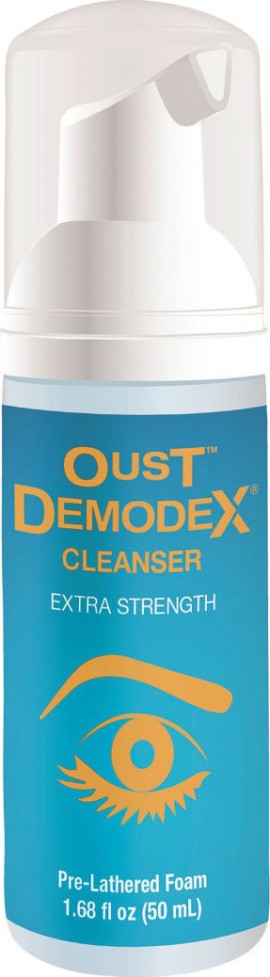 Ocusoft Oust Demodex Cleanser Καθαριστικό Για Βλεφαρίδες & Πρόσωπο 50ml