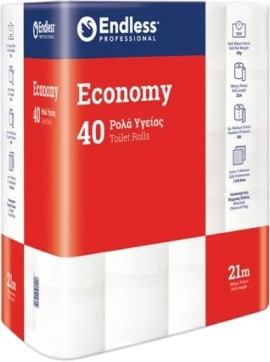 Endless Χαρτί Υγείας Professional Economy 2φυλλο 40x65gr