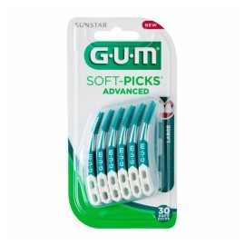 Gum 651 Soft Picks Advanced Large Μεσοδόντια Βουρτσάκια, 30 Τεμάχια