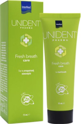 Intermed Unident Pharma Fresh Breath Care Οδοντόκρεμα Για Την Κακοσμία 75ml