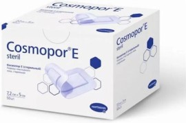 Hartmann Cosmopor Transparent Αδιάβροχη Αποστειρωμένη Αυτοκόλλητη Γάζα 10 Χ12 cm 1 τμχ