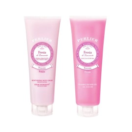 Perlier Fresia Set Shower Gel 250ml & Moisturizing Body Cream 250ml