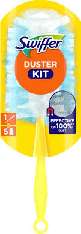 Swiffer Duster KIT 1 Λαβή & 5 Ανταλλακτικά Φτερά Ξεσκονίσματος