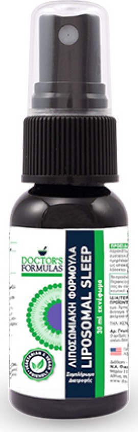 Doctors Formulas Liposomal Sleep Λιποσωμιακή Φόρμουλα Για Τον Ύπνο 30ml