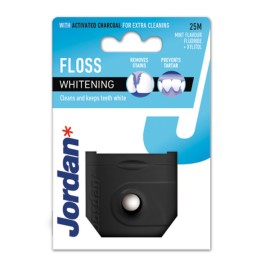 Jordan Whitening Floss Οδοντικό Νήμα 25m